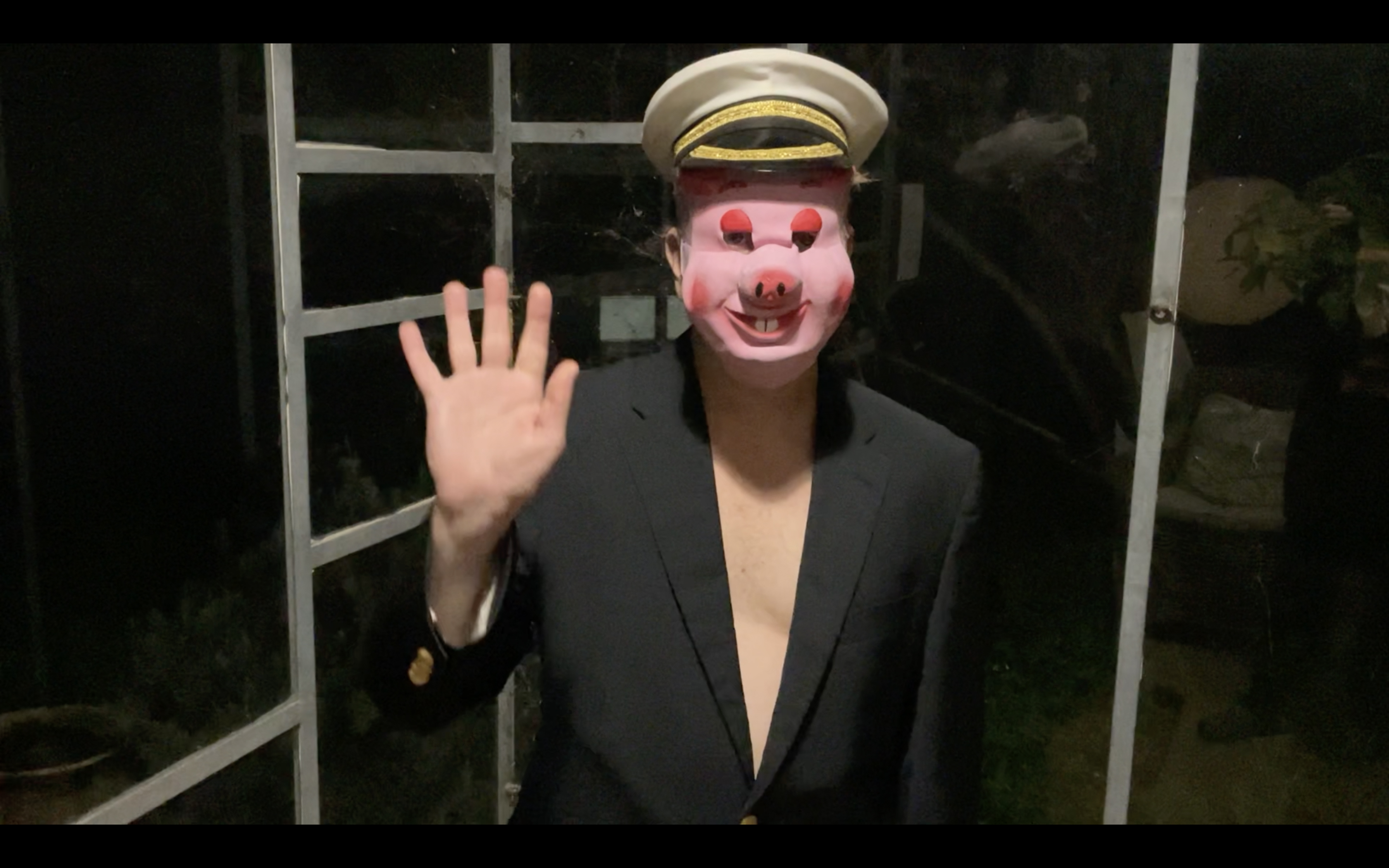 DAVE AND TONY. PiG (People in General) (Film Still).2026. Single-channel video, 2:18 minutes.